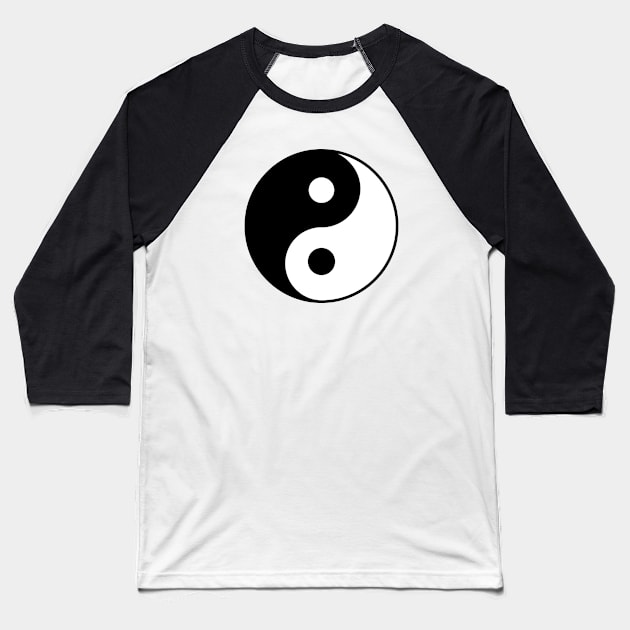 classic yin and yang Baseball T-Shirt by Tienda92